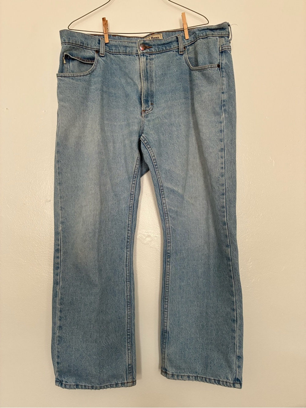 L.L. Bean Light Wash Men’s Bootcut Jeans